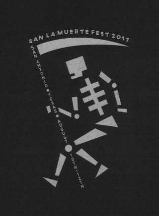 Jonathan Sirit, T-shirt design for San La Muerte Fest Aug. 2017