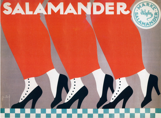 poster - Ernst Deutsch-Dryden, „Salamander"