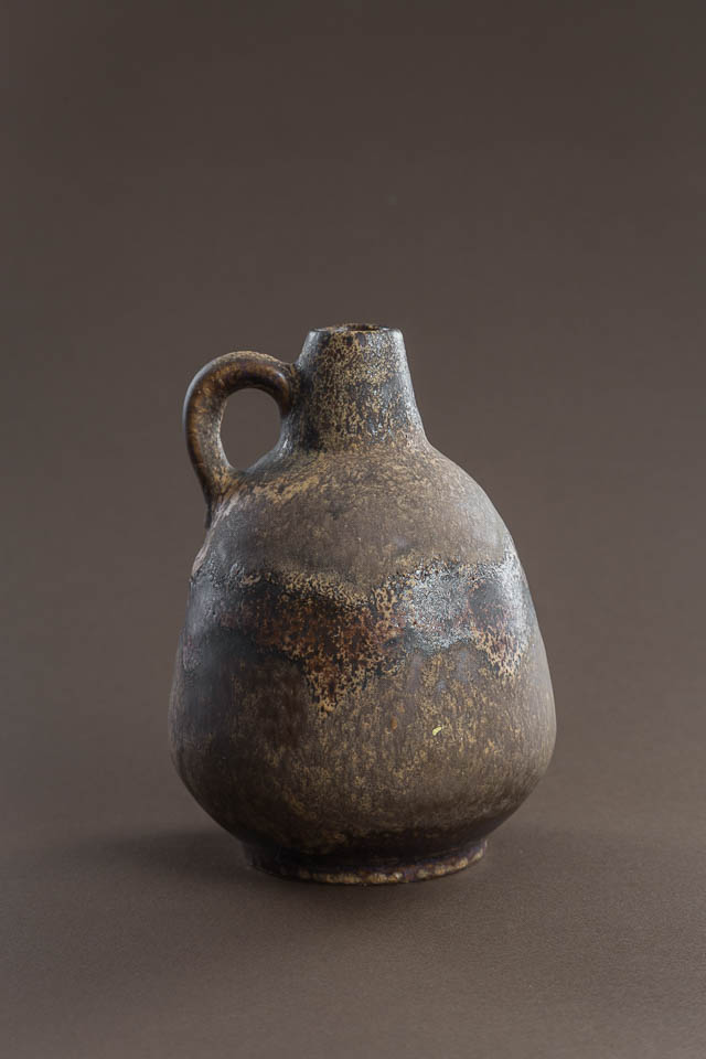 unikatowy niemiecki dzbanek ceramiczny Ruscha z lat 60. projekt Kurt Tschörner