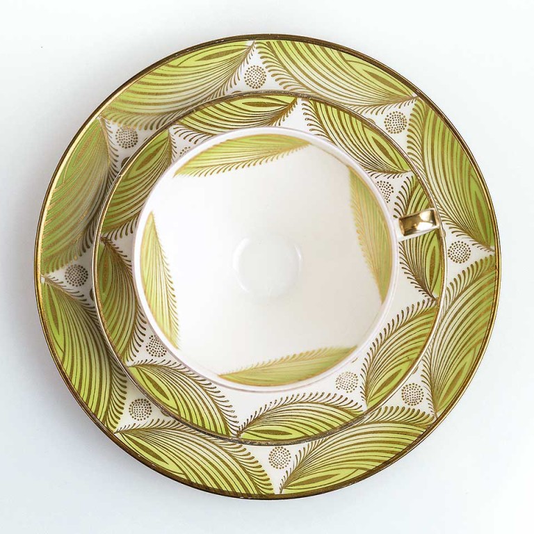 zestaw śniadaniowy Bavaria – trio w stylu art déco – seria limitowana