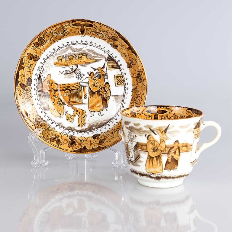 chińska porcelana, ręcznie malowana filiżanka