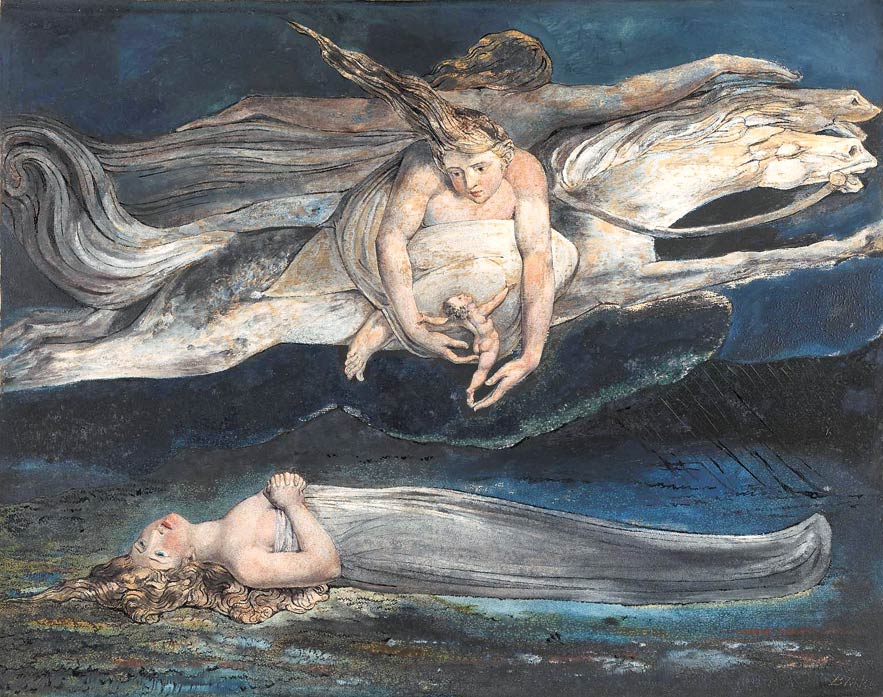 William Blake - “Pity” ca. 1795