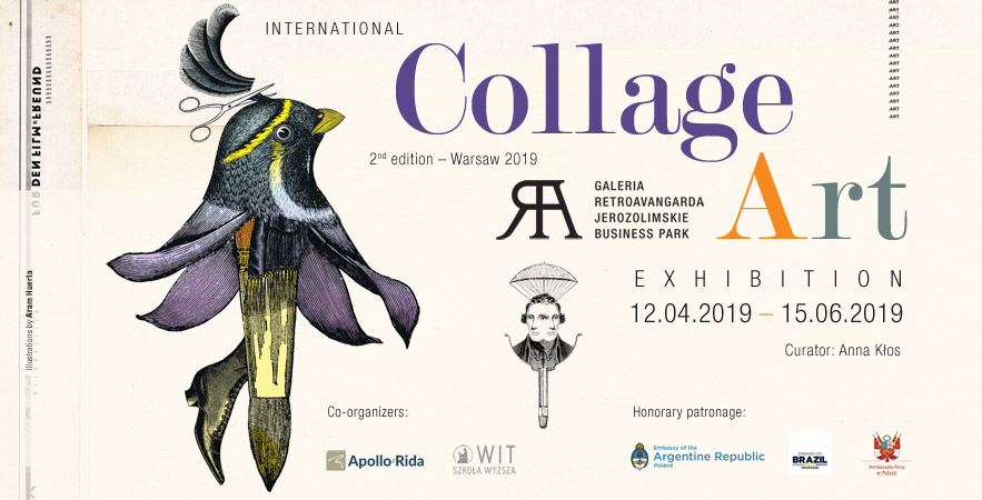 International Collage Art Exhibition in Poland Retroavangarda Gallery, Warsaw