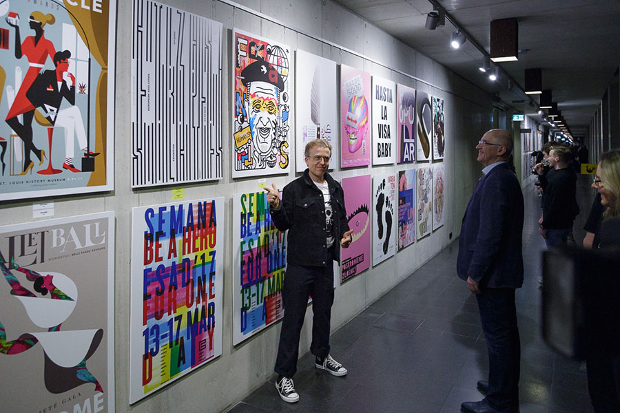 Wystawa plakatu Ecuador Poster Bienal 2019 w Centrum Spotkania Kultur w Lublinie