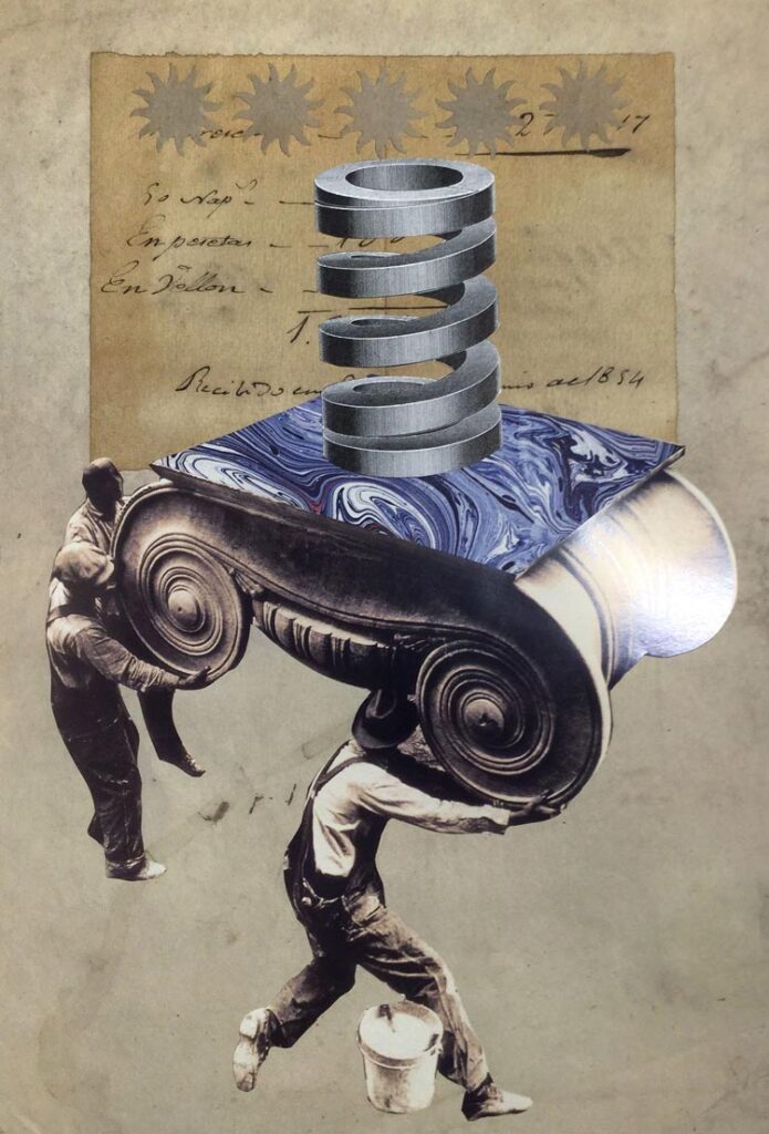 Antonio Martin Ferrand - collage