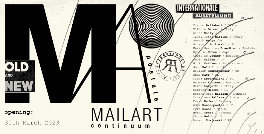 cover - International Mail Art Exhibition in Warsaw